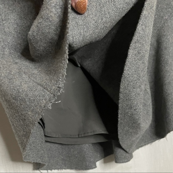 Madewell Atelier Gray Wool Blend Skirt - Picture 9 of 15